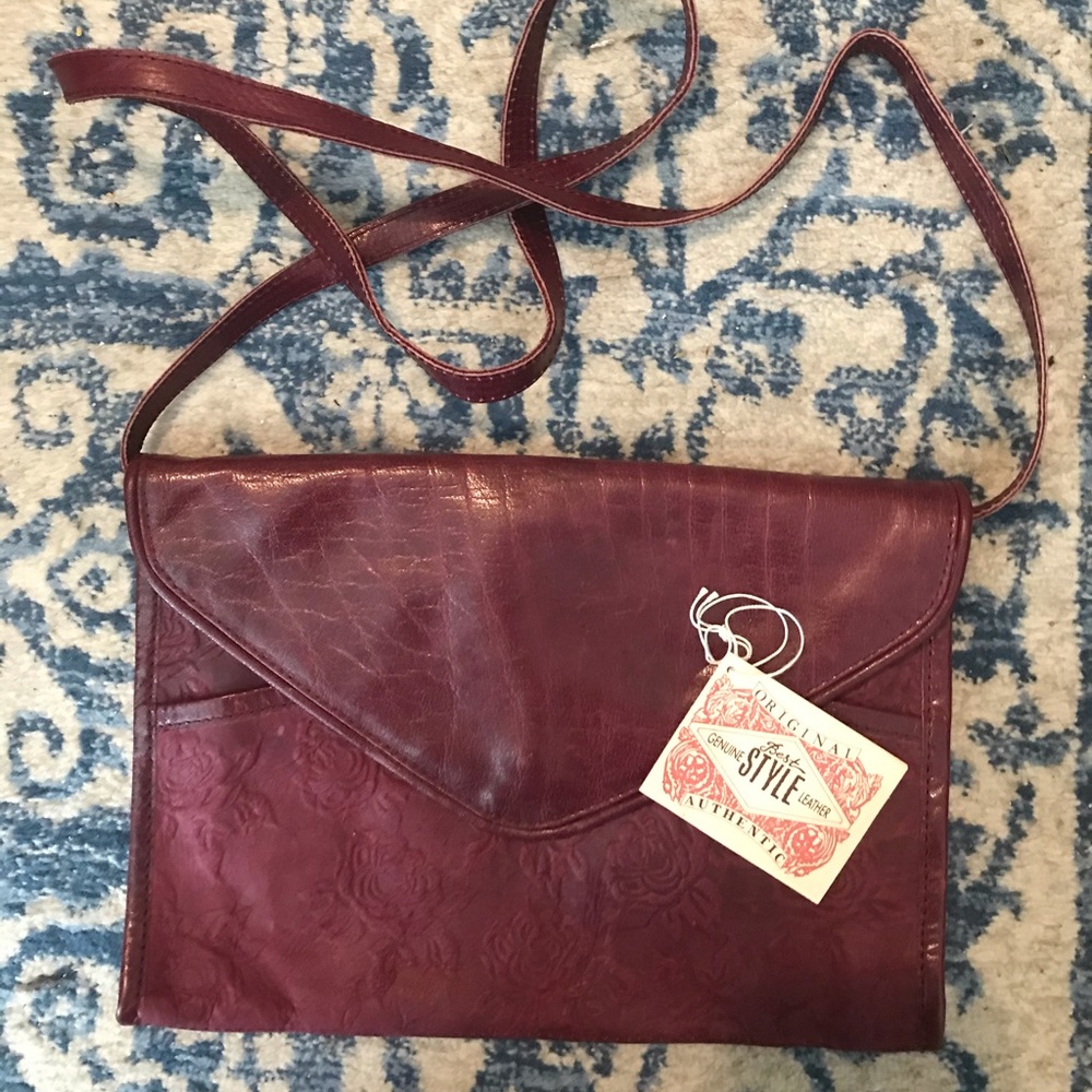 Barganza Leather Crossbody Bag